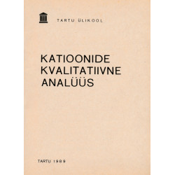 Katioonide kvalitatiivne analüüs : praktikumi juhend