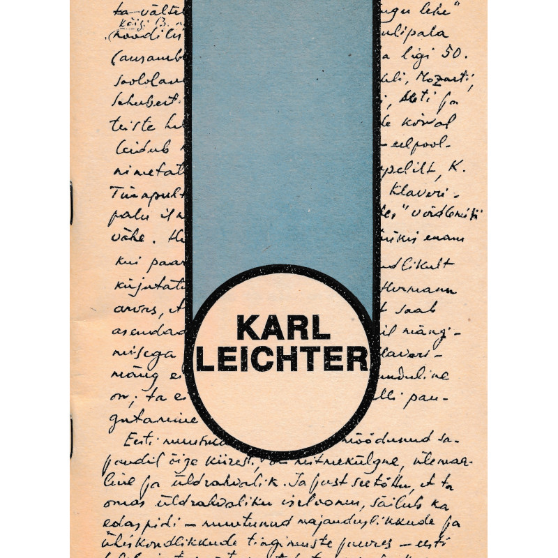 Karl Leichter : personaalnimestik