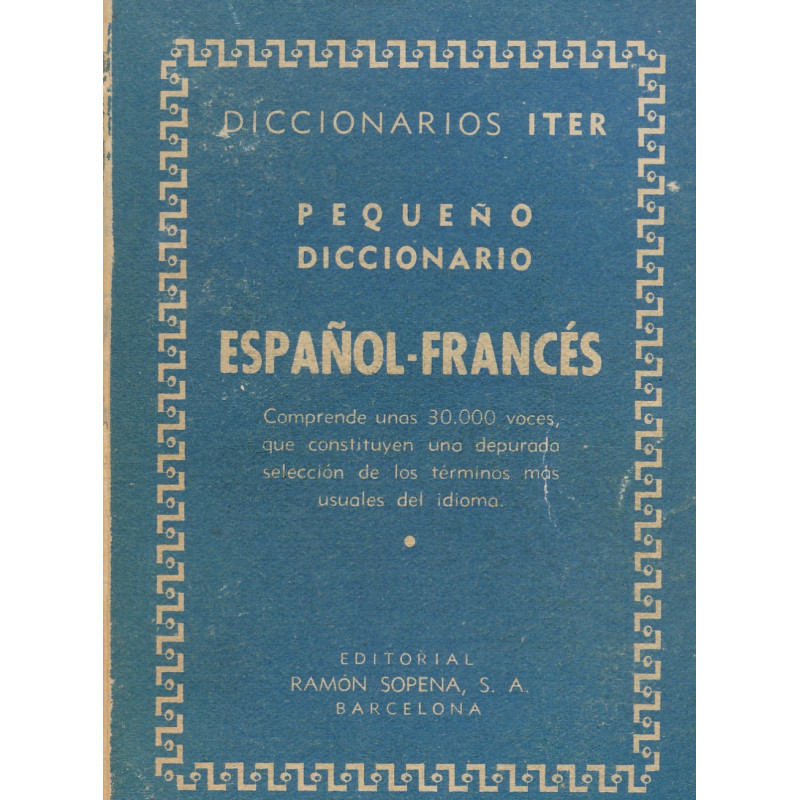 Pequeno Diccionario Espanol-Frances