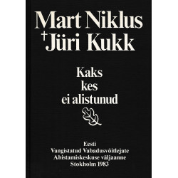 Mart Niklus. Jüri Kukk :...