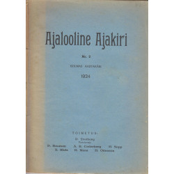 Ajalooline Ajakiri  2/1924