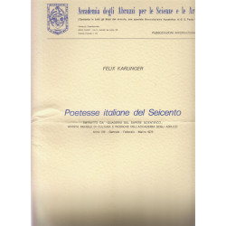 Poetesse italiane del Seicento