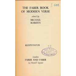The Faber book of modern verse