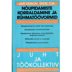 Nõupidamiste korraldamine...