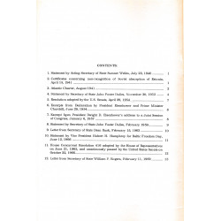 Title of Contents page