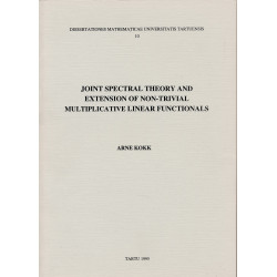 Joint spectral theory and...