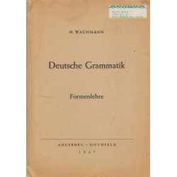 Deutsche grammatik. mit...