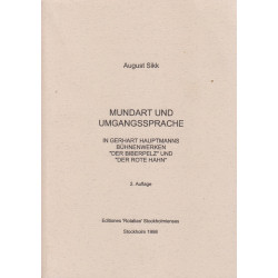 Mundart und Umgangssprache...