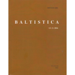 Baltistica : baltų...