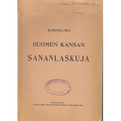 Kokoelma Suomen kansan...