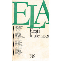 ELA : Eesti luuleaasta '86...