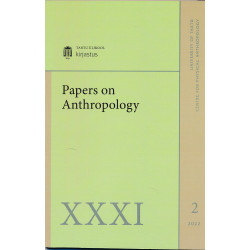 Papers on anthropology XXXI/2