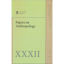 Papers on anthropology XXXII/1