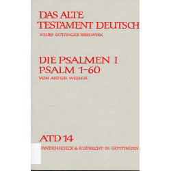 Die Psalmen. Erster Teil,...