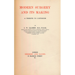 Modern surgery and its...