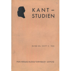 Kant-Studien. Neue folge....