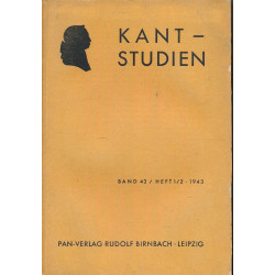 Kant-Studien. Neue folge....