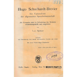 Hugo Schuchardt-Brevier :...