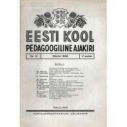 Eesti Kool : pedagoogiline...