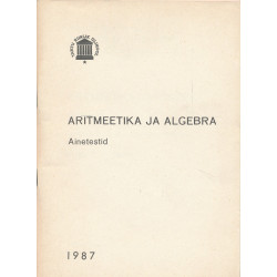 Aritmeetika ja algebra....