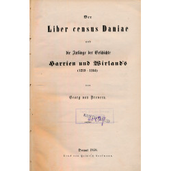 Der Liber census Daniae und...