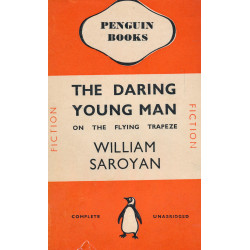 The daring young man on the...
