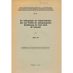 Zur Anthropologie der...