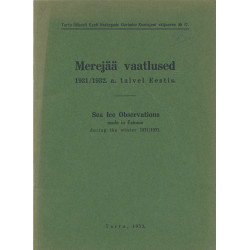 Merejää vaatlused 1931/32....