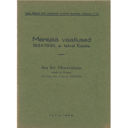Merejää vaatlused 1934/35....