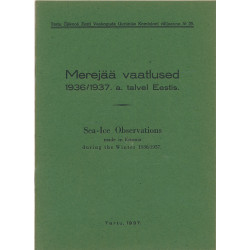 Merejää vaatlused 1936/37....