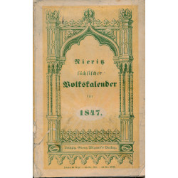 Sächsischer Volkskalender...