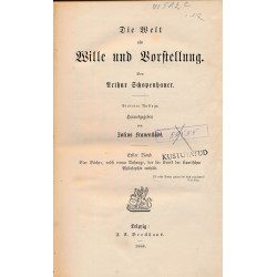 Die Welt als Wille und...