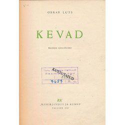 Kevad : pildikesi koolipõlvest