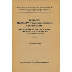 Uurimusi mustlepa (Alnus...
