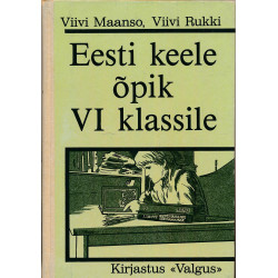 Eesti keele õpik VI klassile