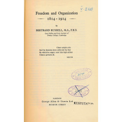 Freedom and organization,...