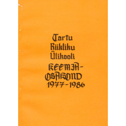 Tartu Riikliku Ülikooli...