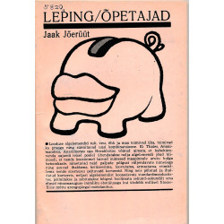 Leping. Õpetajad