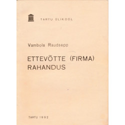 Ettevõtte (firma) rahandus
