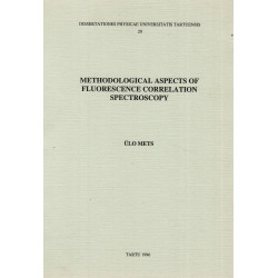 Methodological aspects of fluorescence correlation spectroscopy 