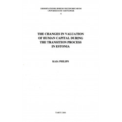 The changes in valuation of human capital during the transition process in Estonia 