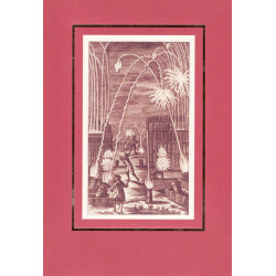 Postkaart. Tulevärgist