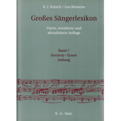 Grosses Sängerlexikon. Band 6