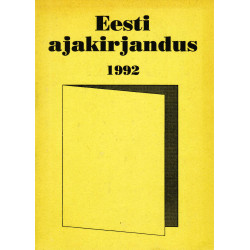 Eesti ajakirjandus 1992. Nimestik 