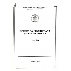 Studies on quantity and stress in Estonian
