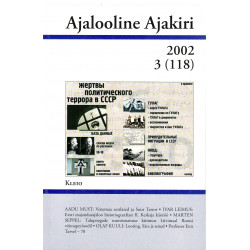 Ajalooline Ajakiri 3 (118) /2002