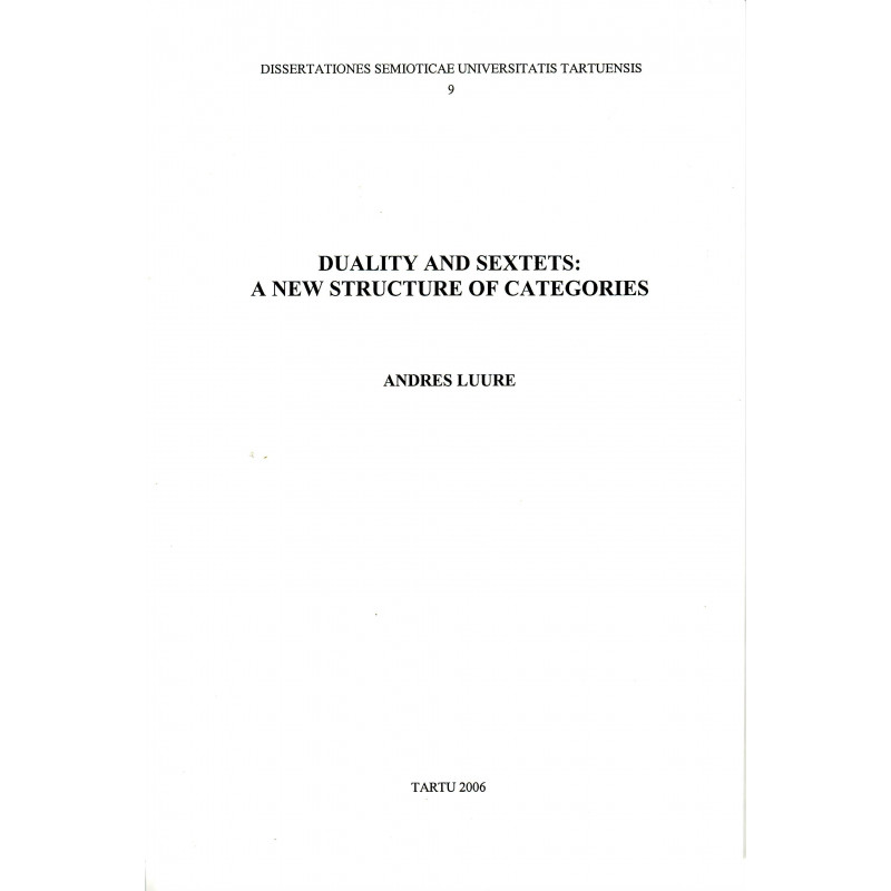  	Duality and sextets: a new structure of categories