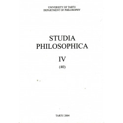 Studia philosophica IV