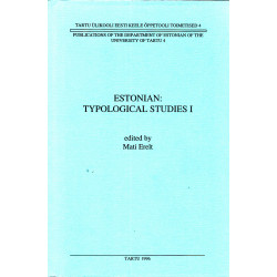 Estonian: typological studies. I