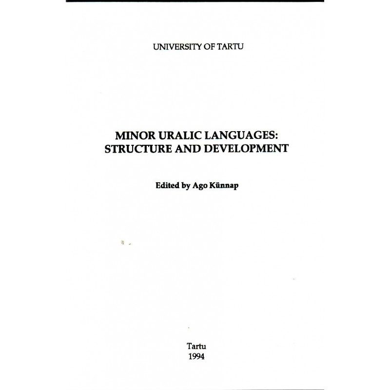 Minor uralic languages: structure and development